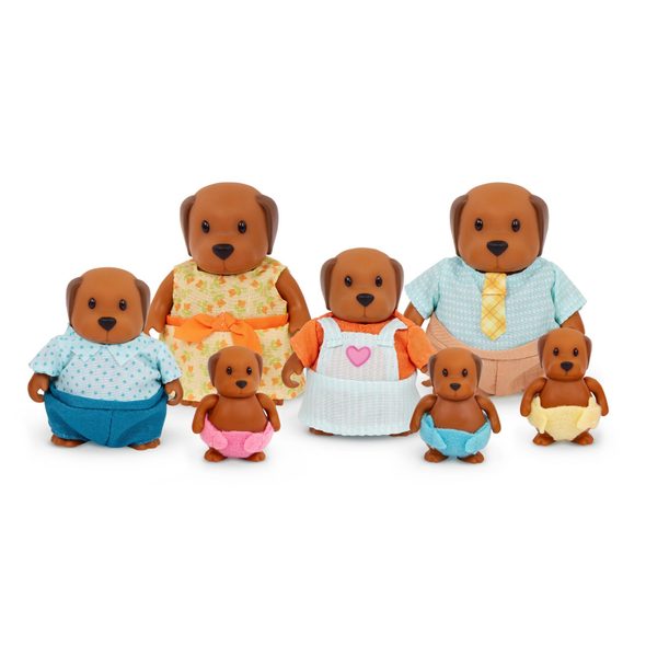 LI'L WOODZEEZ RODINA PEJSKŮ VELKÁ WAGADOODLE - ZVÍŘATA - PRO DĚTI