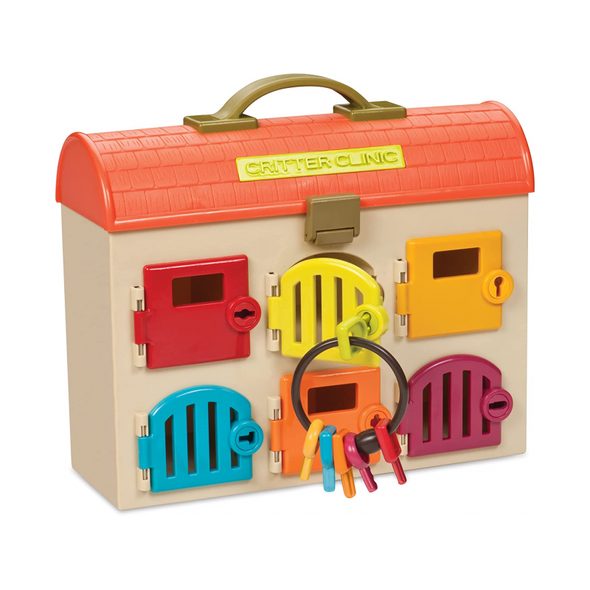 B-TOYS VETERINÁŘSKÝ KUFŘÍK CRITTER CLINIC - DOKTOR - PRO DĚTI