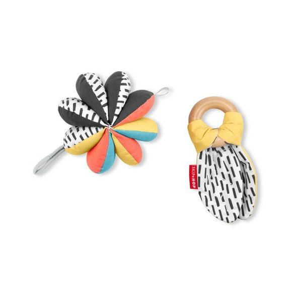 SKIP HOP HRAČKA AKTIVNÍ NA C KROUŽKU DISCOVEROSITY 3V1 MONTESSORI 0M+ - HRAČKY K ZAVĚŠENÍ - PRO DĚTI