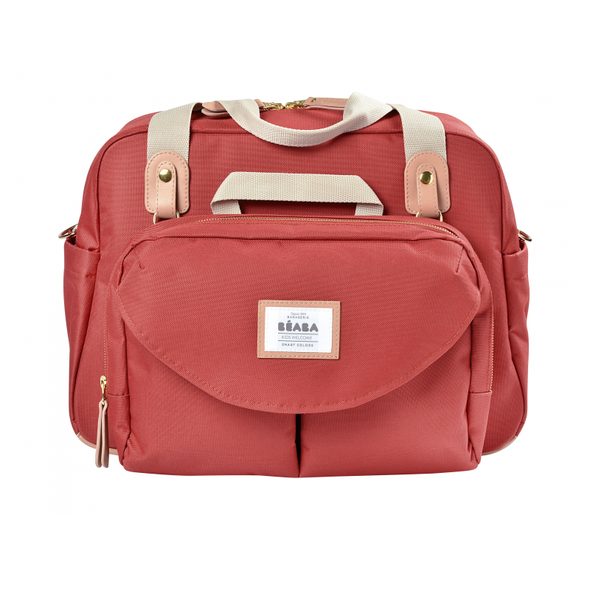 BEABA PŘEBALOVACÍ TAŠKA GENEVA TERRACOTTA - PŘEBALOVACÍ TAŠKY - KOČÁRKY A PŘÍSLUŠENSTVÍ