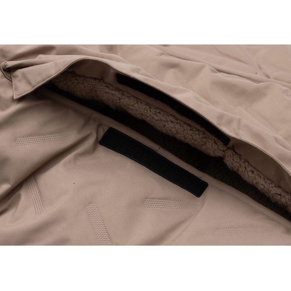 JOLLEIN FUSAK DO KOČÁRKU EMBOSSED MILKY COFFEE - FUSAKY DO KOČÁRKU - KOČÁRKY A PŘÍSLUŠENSTVÍ