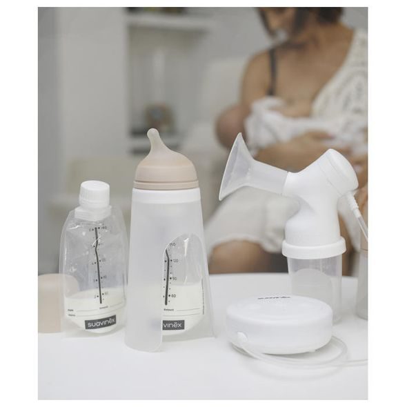 SUAVINÉX ODSÁVAČKA MATEŘSKÉHO MLÉKA ELEKTRICKÁ ZERØ.ZERØ - ODSÁVAČKY MATEŘSKÉHO MLÉKA - KRMENÍ
