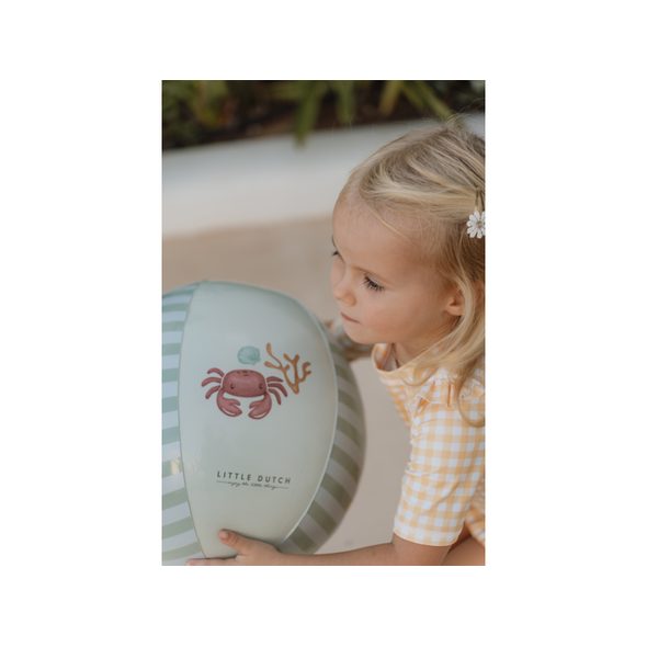 LITTLE DUTCH NAFUKOVACÍ MÍČ FRESH GREEN - NAFUKOVACÍ HRAČKY - PRO DĚTI