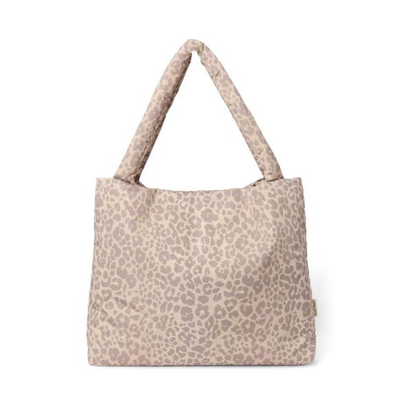 STUDIO NOOS PUFFY MOM BAG PŘEBALOVACÍ TAŠKA CREAM LEOPARD - PŘEBALOVACÍ TAŠKY - KOČÁRKY A PŘÍSLUŠENSTVÍ