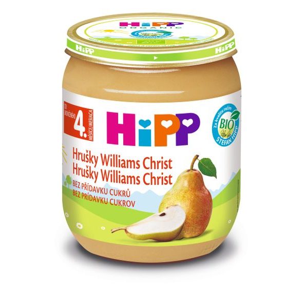 HIPP BIO HRUŠKY WILLIAMS-CHRIST - OVOCE/DEZERTY - KRMENÍ