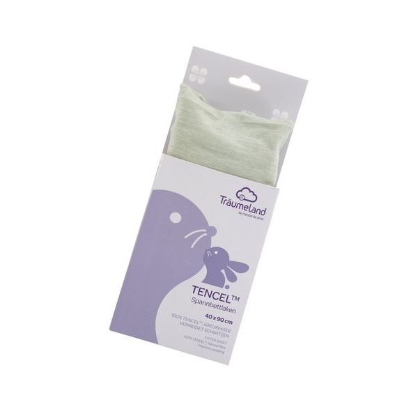 TRÄUMELAND PROSTĚRADLO TENCEL 40X90 DESERT SAGE - PROSTĚRADLA - SPINKÁNÍ