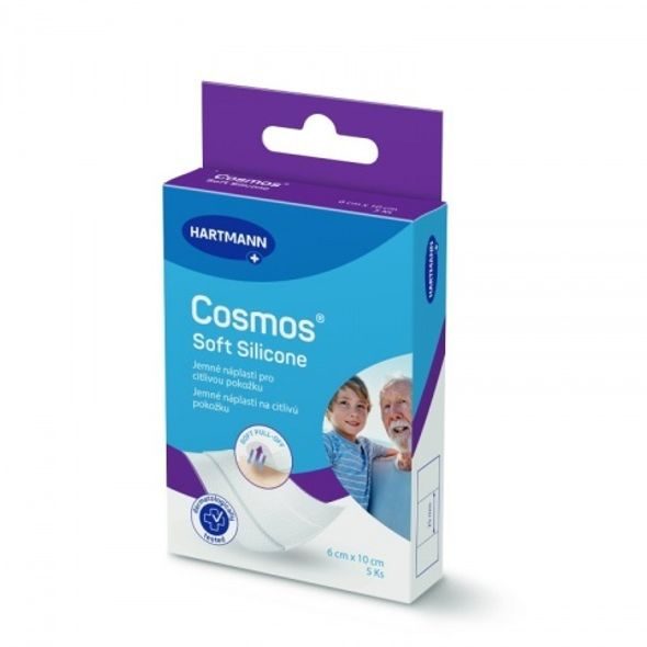 HARTMANN COSMOS ULTRA JEMNÁ NÁPLAST NEDĚLENÁ 60 X 100 MM 5 KS - NÁPLASTI - KOUPÁNÍ A ZDRAVÍ