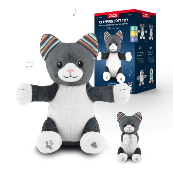 ZAZU INTERAKTIVNÍ KOČIČKA CHLOE - PLYŠOVÁ ZVÍŘATA - PRO DĚTI