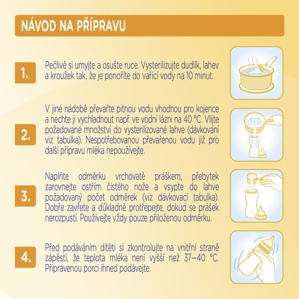 SUNAR COMPLEX 4 MLÉKO KOJENECKÉ 600G - KOJENECKÁ MLÉKA - KRMENÍ