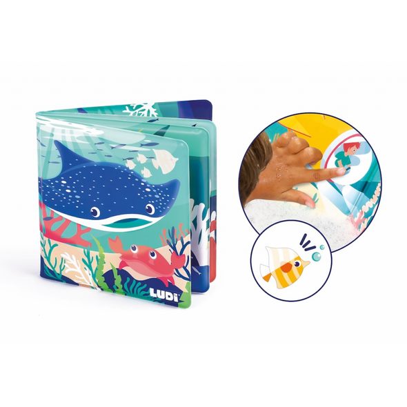 LUDI KNÍŽKA DO KOUPELE MAGIC - HRAČKY DO VANY - PRO DĚTI