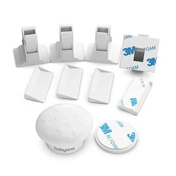 BABYONO ZÁMKY MAGNETICKÉ NA NÁBYTEK 4KS - BEZPEČNOST DĚTÍ V DOMÁCNOSTI - KOUPÁNÍ A ZDRAVÍ