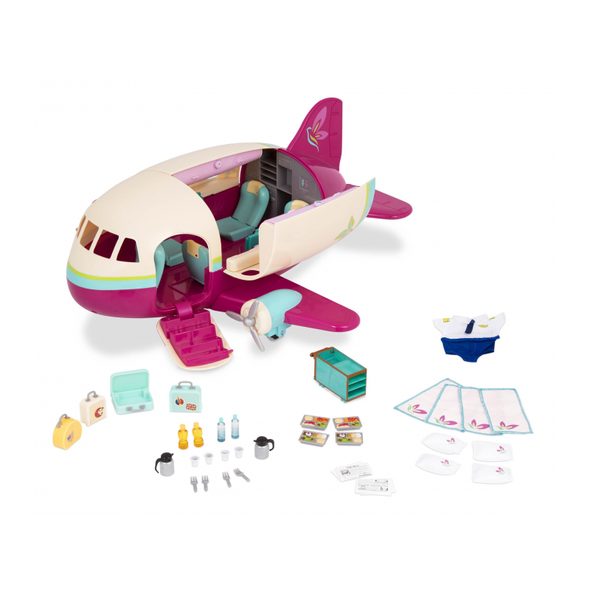 LI'L WOODZEEZ LETADLO S DOPLŇKY - DOPLŇKY PRO FIGURKY - PRO DĚTI