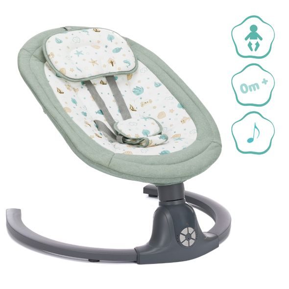 FILLIKID ELEKTRICKÁ LEHAČKA STELLA GREEN - LEHÁTKA A HOUPADLA - SPINKÁNÍ