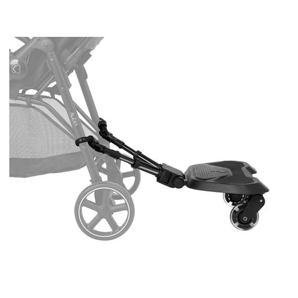 KIKKABOO STUPÁTKO KE KOČÁRKU ALLY BLACK - STUPÁTKA ZA KOČÁREK - KOČÁRKY A PŘÍSLUŠENSTVÍ