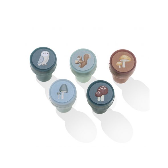 LITTLE DUTCH RAZÍTKA SAMOBARVICÍ 16 KS FOREST FRIENDS - LITTLE DUTCH - PRO DĚTI