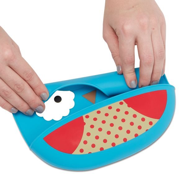 SKIP HOP ZOO BRYNDÁK SILIKONOVÝ - SOVIČKA 6M+ - BRYNDÁKY - KRMENÍ