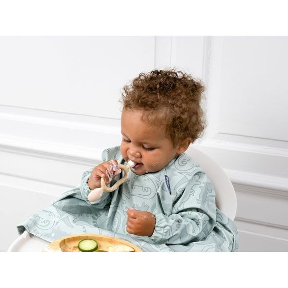 BIBADO COVERALL BRYNDÁK S RUKÁVY DINO ROAR - BRYNDÁKY - KRMENÍ