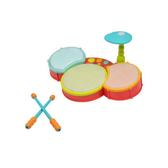 B-TOYS BUBENICKÁ SADA TOY DRUM SET - HUDEBNÍ NÁSTROJE - PRO DĚTI
