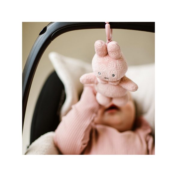 LITTLE DUTCH ZÁVĚSNÝ KRÁLÍČEK MIFFY PINK FLOWER - MIFFY - PRO DĚTI