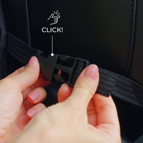 KINDERKRAFT ORGANIZÉR DO AUTA BLACK - KAPSÁŘE A ORGANIZÉRY - AUTOSEDAČKY A PŘÍSLUŠENSTVÍ