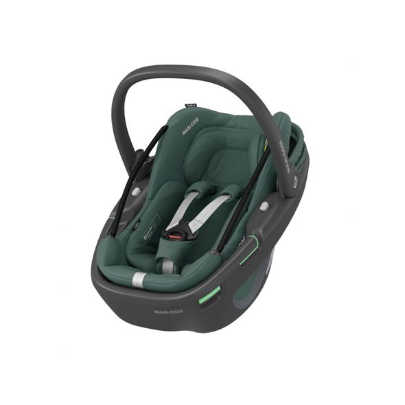 MAXI-COSI CORAL 360 AUTOSEDAČKA ESSENTIAL GREEN + ZÁKLADNA FAMILYFIX 360 PRO - AUTOSEDAČKY 0-13KG - AUTOSEDAČKY A PŘÍSLUŠENSTVÍ