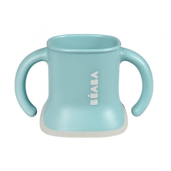 BEABA TRÉNOVACÍ HRNEK 3V1 GREEN - DĚTSKÉ HRNEČKY - KRMENÍ