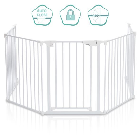 FILLIKID PROSTOROVÁ BEZPEČNOSTNÍ ZÁBRANA WHITE - BEZPEČNOST DĚTÍ V DOMÁCNOSTI - KOUPÁNÍ A ZDRAVÍ