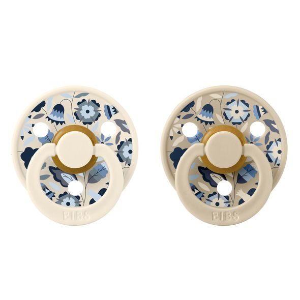 BIBS X LIBERTY COLOUR DUDLÍKY Z PŘÍRODNÍHO KAUČUKU 2KS VEL. 2 - ŠIDÍTKA A DOPLŇKY - KRMENÍ