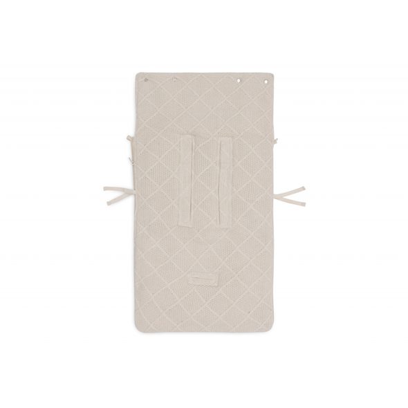 JOLLEIN FUSAK DO AUTOSEDAČKY CHECK KNIT OATMEAL - FUSAKY DO AUTOSEDAČKY - AUTOSEDAČKY A PŘÍSLUŠENSTVÍ