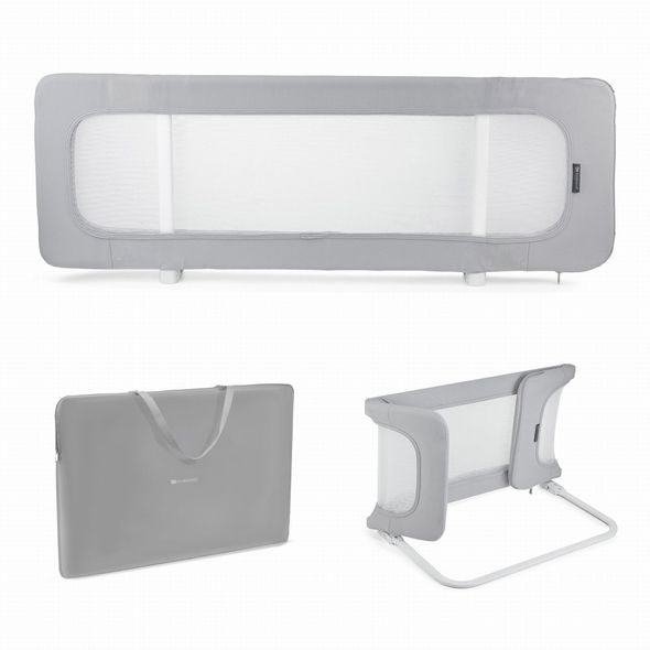KINDERKRAFT ZÁBRANA NA POSTEL GUARD&DREAM BLACK - ZÁBRANY NA POSTEL - SPINKÁNÍ