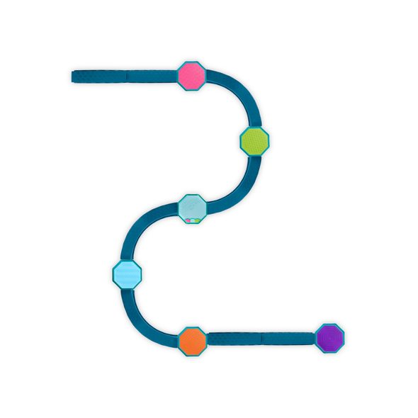 B-TOYS PŘEKÁŽKOVÁ DRÁHA SE STUPÍNKY HUDEBNÍ BALANCE & GROOVE - STAVEBNICE A PUZZLE - PRO DĚTI