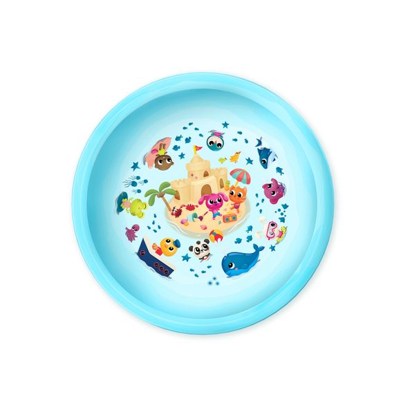 B-TOYS STŘÍKACÍ HRACÍ PODLOŽKA SPLISH 'N' SPLASH - NAFUKOVACÍ HRAČKY - PRO DĚTI