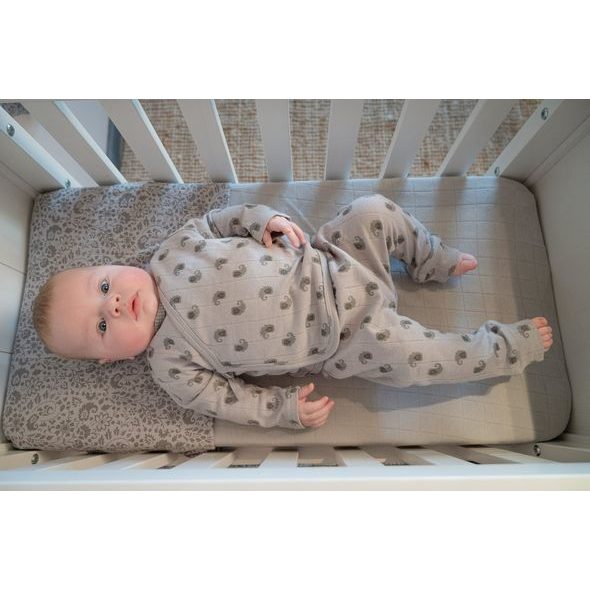 LODGER SLUMBER TRIBE 70 X 140 CM MIST - PROSTĚRADLA - SPINKÁNÍ