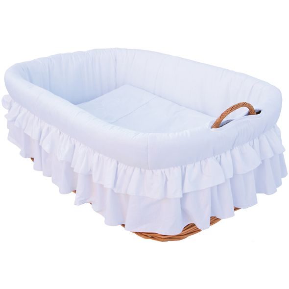 SCARLETT MOJŽÍŠŮV KOŠÍK PRO MIMINKO MARTIN - BÍLÁ - KOŠÍKY A KOLÉBKY - SPINKÁNÍ