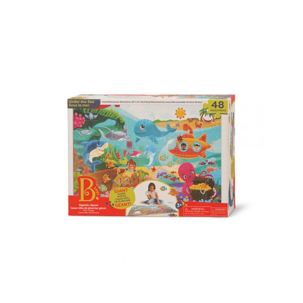 B-TOYS PUZZLE MAXI 48 KS PODMOŘSKÝ SVĚT - PUZZLE - PRO DĚTI