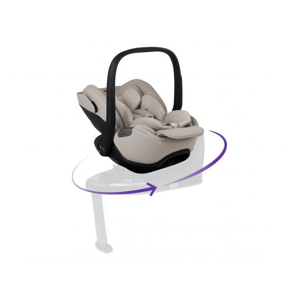 SILVER CROSS GLIDE PLUS 360 AUTOSEDAČKA NATURAL TAUPE + ZÁKLADNA PLUS 360 - AUTOSEDAČKY 0-13KG - AUTOSEDAČKY A PŘÍSLUŠENSTVÍ