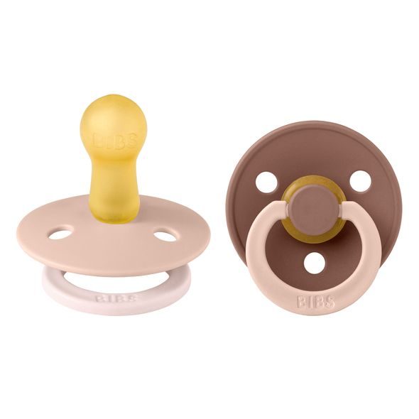 BIBS COLOUR FUSION DUDLÍKY Z PŘÍRODNÍHO KAUČUKU 2KS – VELIKOST 2 - ŠIDÍTKA A DOPLŇKY - KRMENÍ