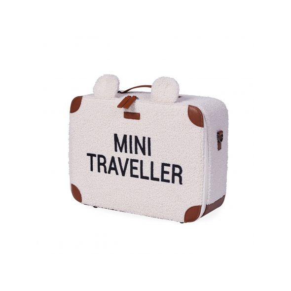 CHILDHOME DĚTSKÝ CESTOVNÍ KUFR TEDDY OFF WHITE - BATOHY A TAŠKY - PRO DĚTI