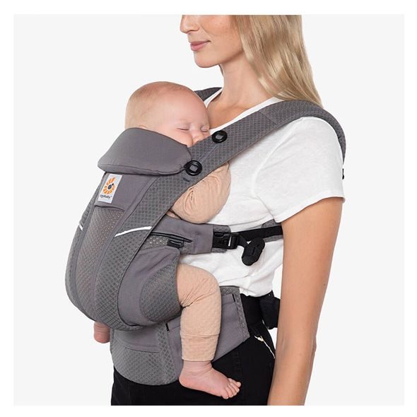 ERGOBABY OMNI 360 BREEZE GRAPHITE GREY - ERGONOMICKÁ NOSÍTKA - NOŠENÍ & SPORT