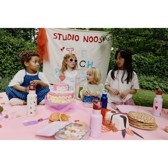 STUDIO NOOS NEREZOVÁ LÁHEV NA NÁPOJ SMALL 350ML L KRÉMOVÁ - TERMOOBALY A TERMOSKY - KRMENÍ