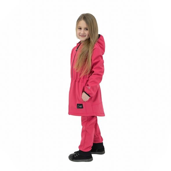 ESITO DÍVČÍ PARKA ELEGA PINK - RŮŽOVÁ / 86 - KABÁTKY, MIKINKY - PRO DĚTI