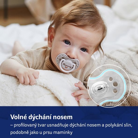 LOVI DUDLÍK SILIKONOVÝ DYNAMICKÝ I LOVE 0-6M 2KS - ŠIDÍTKA A DOPLŇKY - KRMENÍ