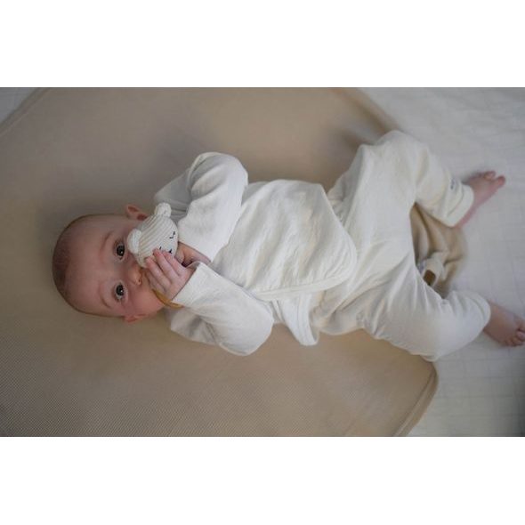 LODGER JOGGER FOLKLORE SOLID CLOUD DANCER 68 - KALHOTKY A TEPLÁČKY - PRO DĚTI