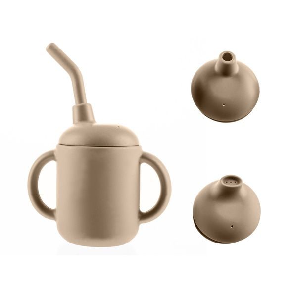 ZOPA SILIKONOVÝ HRNÍČEK 2V1 - DĚTSKÉ HRNEČKY - KRMENÍ