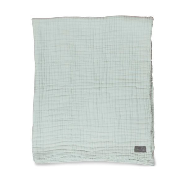 VINTER & BLOOM DEKA LAYERED MUSLIN ORGANIC SAGE GREEN - DĚTSKÉ DEKY PRO MIMINKA - SPINKÁNÍ