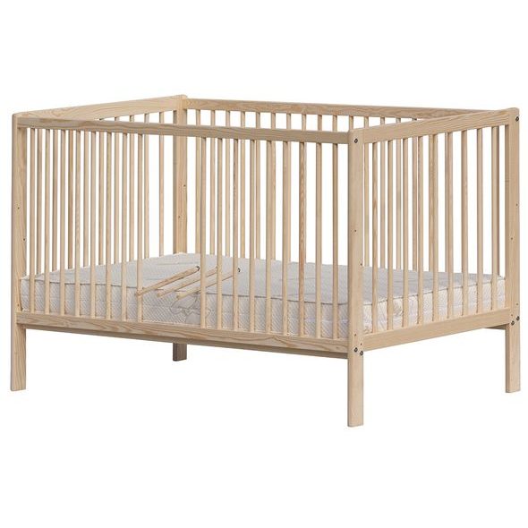 SCARLETT DĚTSKÁ POSTÝLKA S VYNDAVACÍMI PŘÍČKAMI DOMINIK ECO (BOROVICE) 140X70CM - DŘEVĚNÉ POSTÝLKY - SPINKÁNÍ