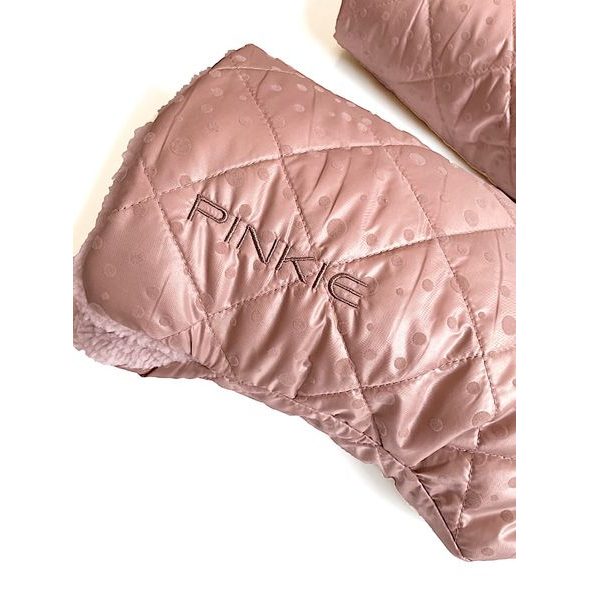 RUKAVICE NA KOČÁREK SOFT PINK DOTS - RUKÁVNÍKY NA KOČÁREK - KOČÁRKY A PŘÍSLUŠENSTVÍ