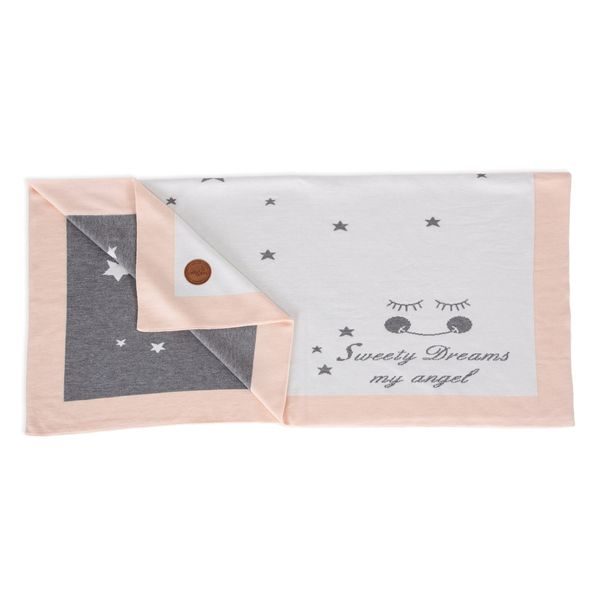 CEBA BABY PLETENÁ DEKA V DÁRKOVÉM BALENÍ (90X90) - DĚTSKÉ DEKY PRO MIMINKA - SPINKÁNÍ