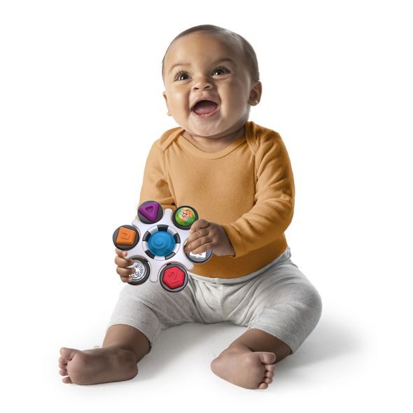BABY EINSTEIN HRAČKA SENZORICKÁ CURIOSITY CLUTCH ™ 3M + - SENZORICKÉ HRAČKY - PRO DĚTI