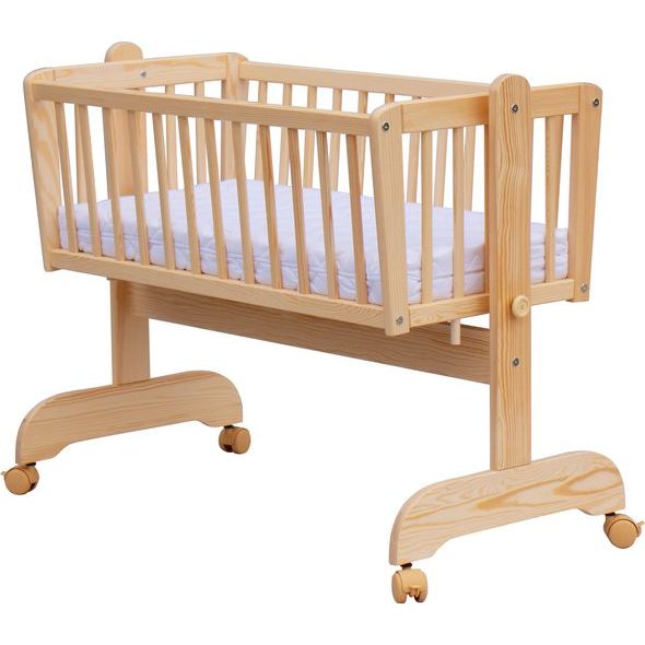 KOLÉBKA SCARLETT BOROVICE- PŘÍRODNÍ - KOŠÍKY A KOLÉBKY - SPINKÁNÍ